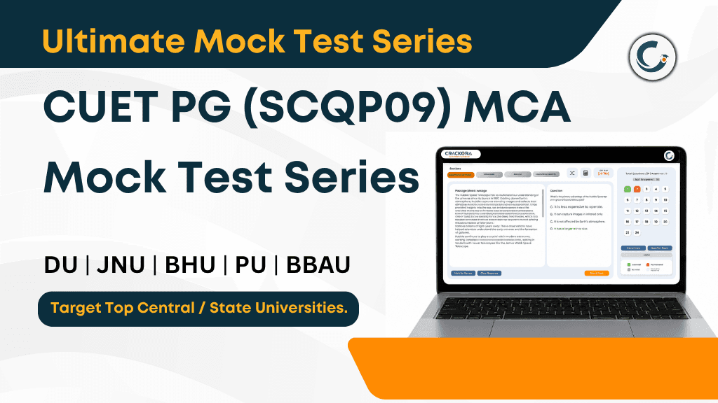 CUET PG (SCQP09) MCA Mock Test Series 2027