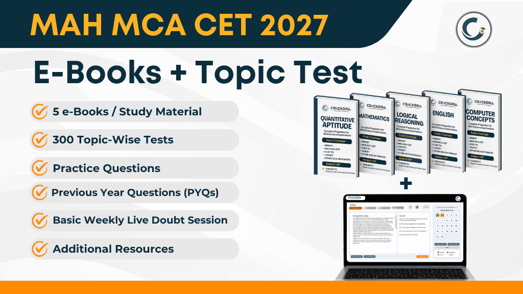 MAH MCA CET 2027 E-Books + Topic Tests